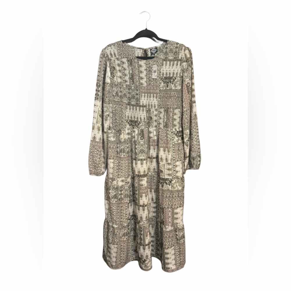 NWT Cal Style boho print dress size XXL
